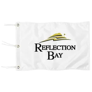 Fyon Reflection Bay Golf Club Pin Flag Banner Grommets