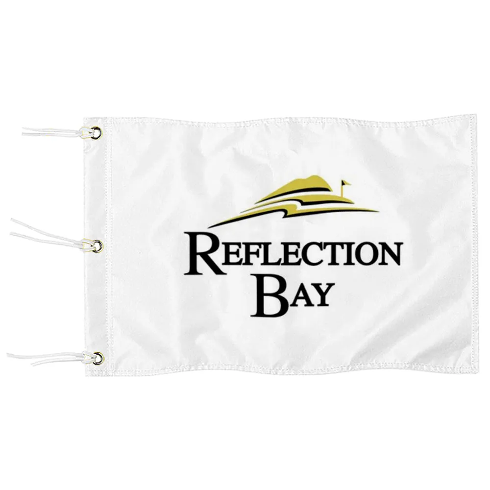 Fyon Reflection Bay Golf Club Pin Flag Banner Grommets