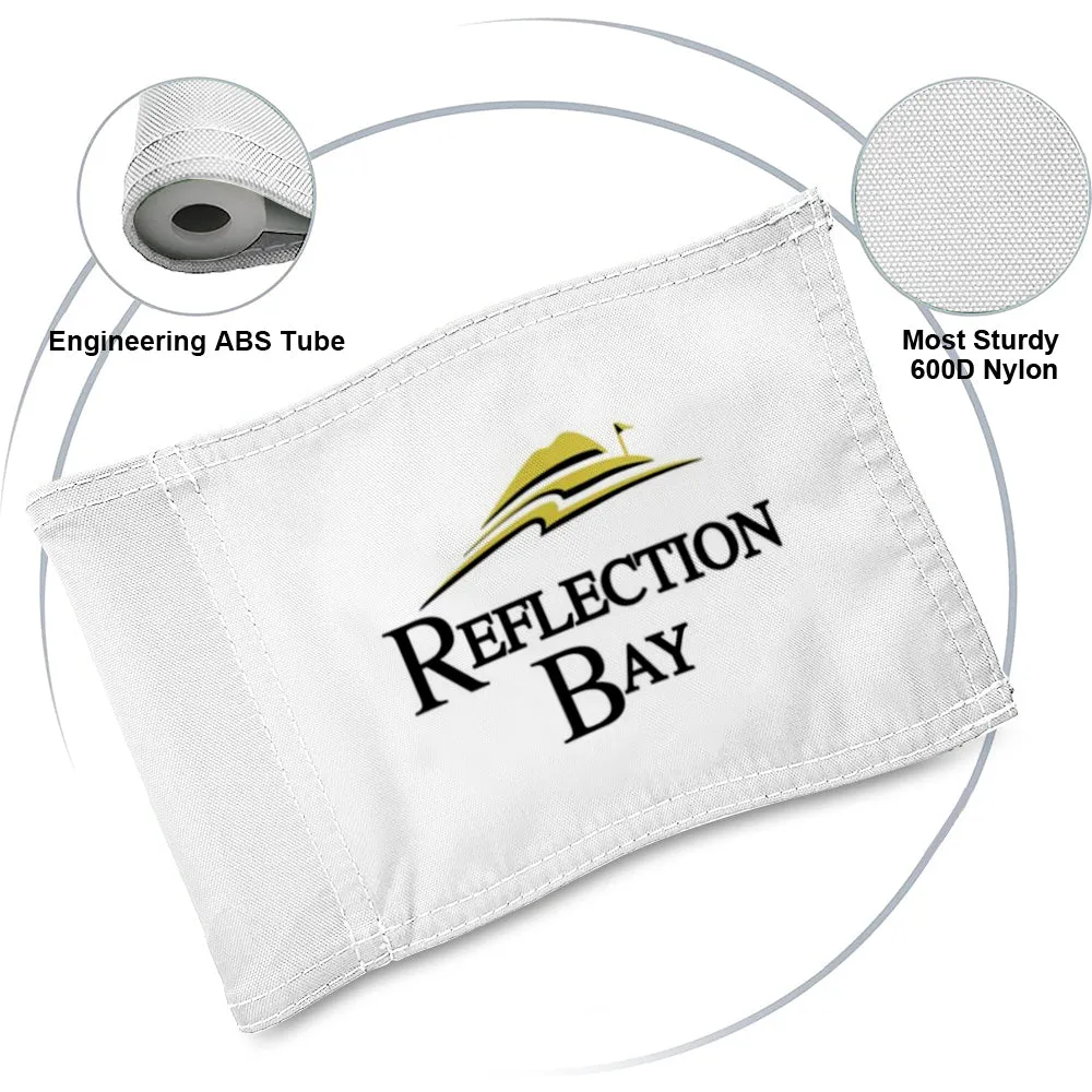 Fyon Reflection Bay Golf Club Pin Flag Banner