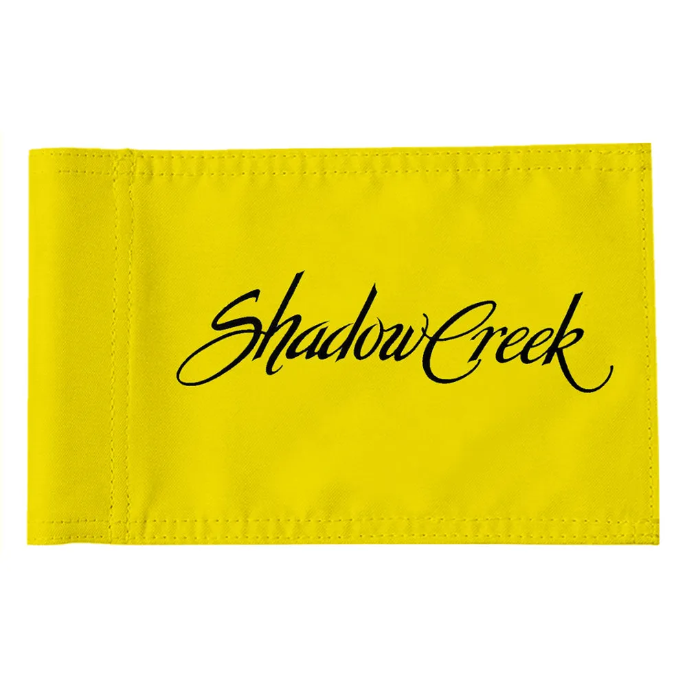 Fyon Shadow Creek Golf Course Las Vegas Yellow Pin Flag Banner