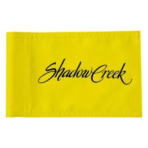 Fyon Shadow Creek Golf Course Las Vegas Yellow Pin Flag Banner