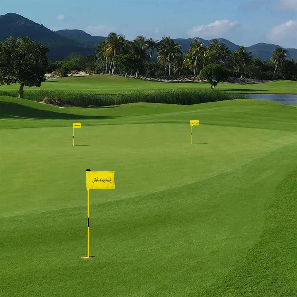 Fyon Shadow Creek Golf Course Las Vegas Yellow Pin Flag Banner