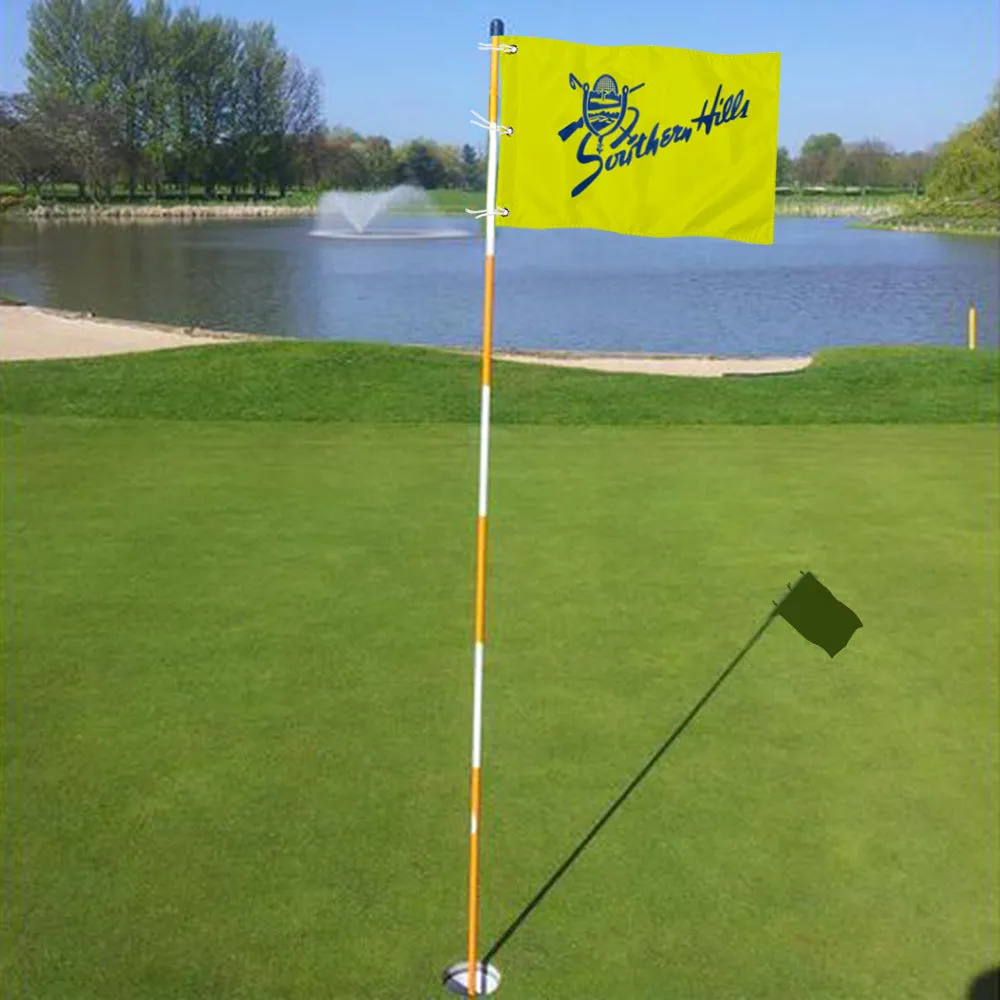 Fyon Southern Hills Golf Country Club Tulsa Pin Flag Banner Grommets