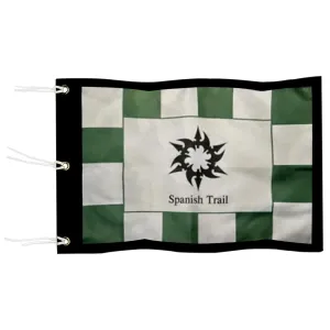 Fyon Spanish Trail Country Club Nevada Golf Pin Flag Banner Grommets