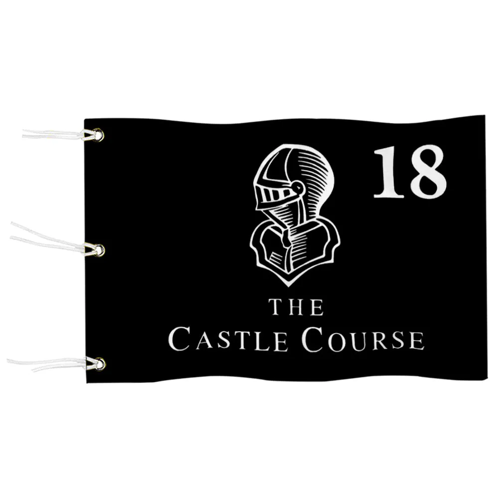 Fyon The Castle Course Pin Flag Banner Grommets