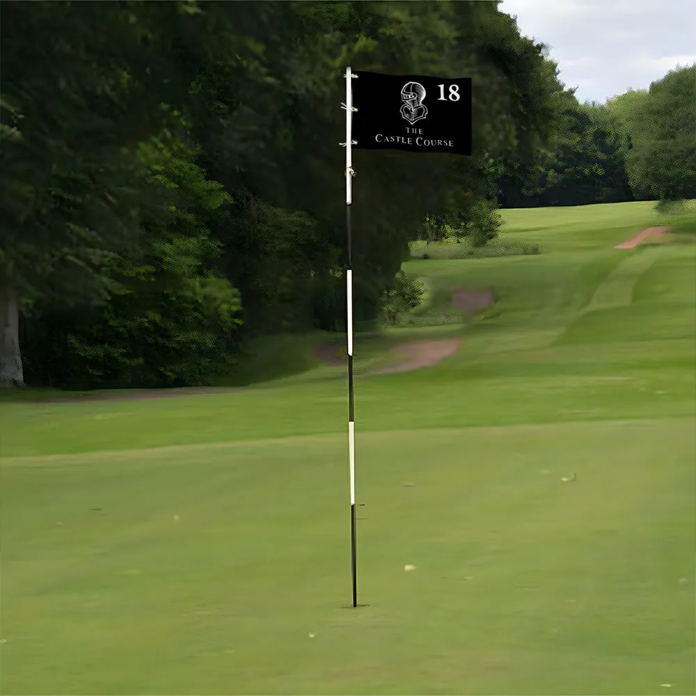 Fyon The Castle Course Pin Flag Banner Grommets