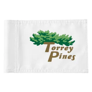 Fyon Torrey Pines Screen Print Logo GOLF Pin Flag Banner