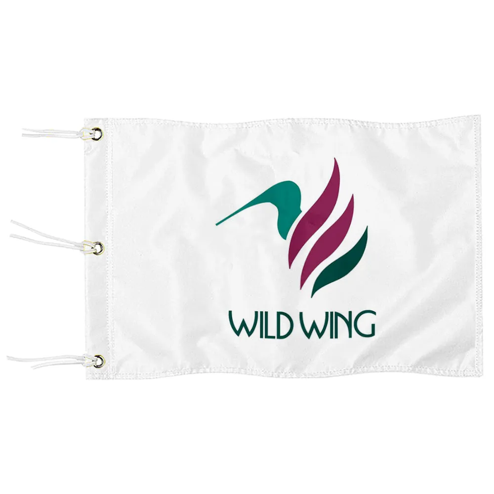 Fyon Wild Wing Country Club Golf Pin Flag Famous Myrtle Beach Country Club C18 Glof Flag Banner Grommets