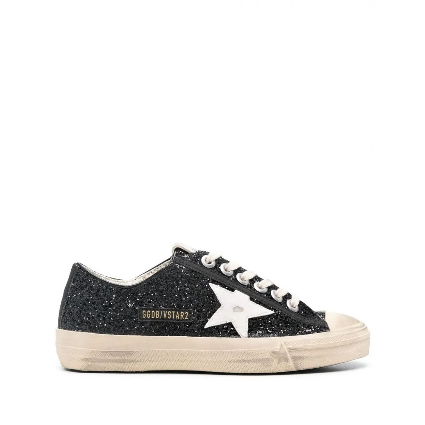 Golden Goose - Sneakers V-Star 2 - Noir/Blanc
