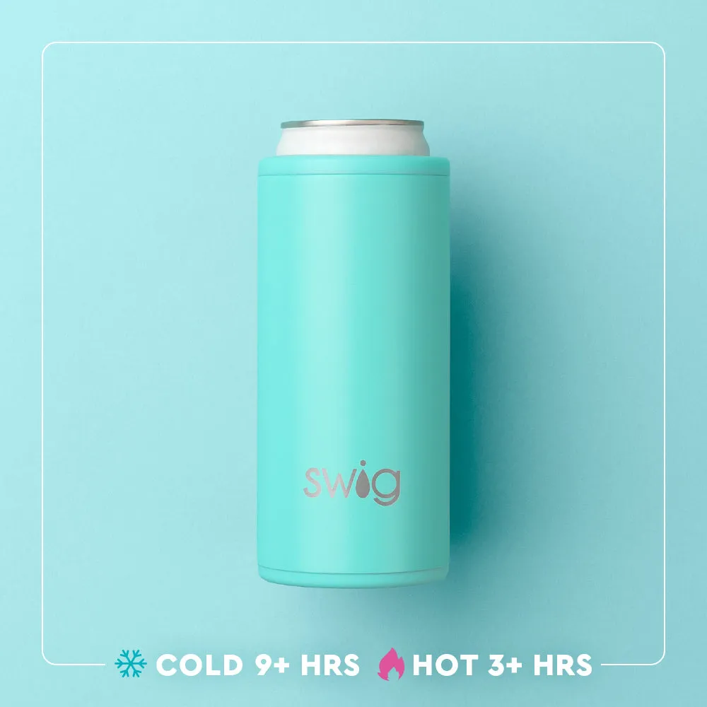 Golf Ball Skinny Can Cooler 12oz