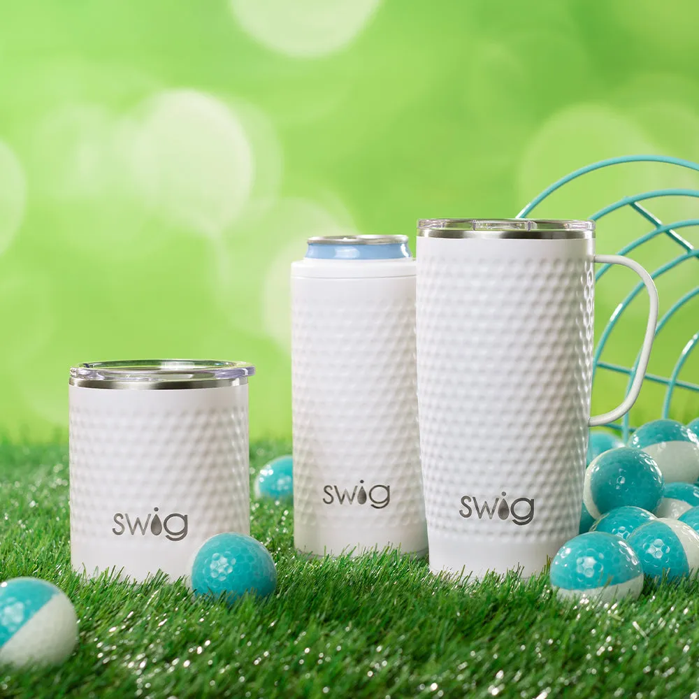Golf Ball Skinny Can Cooler 12oz