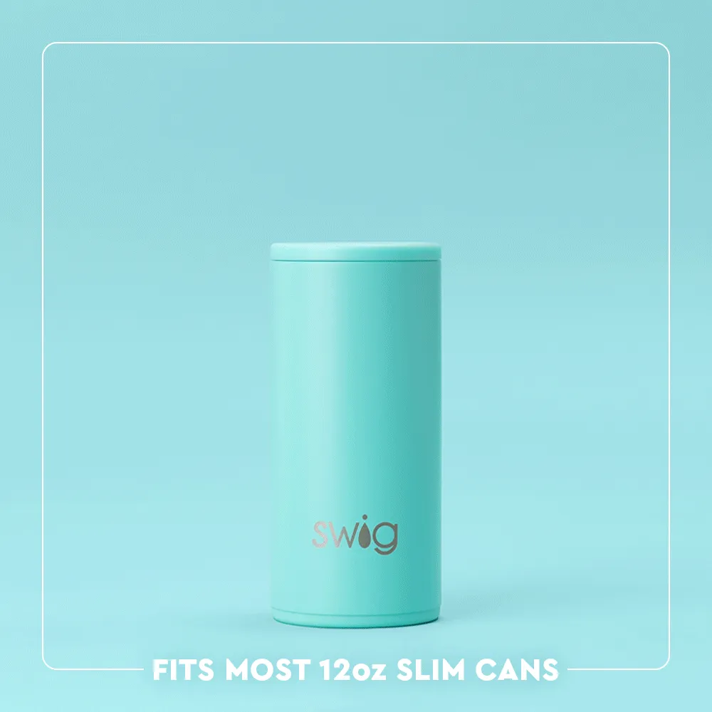 Golf Ball Skinny Can Cooler 12oz