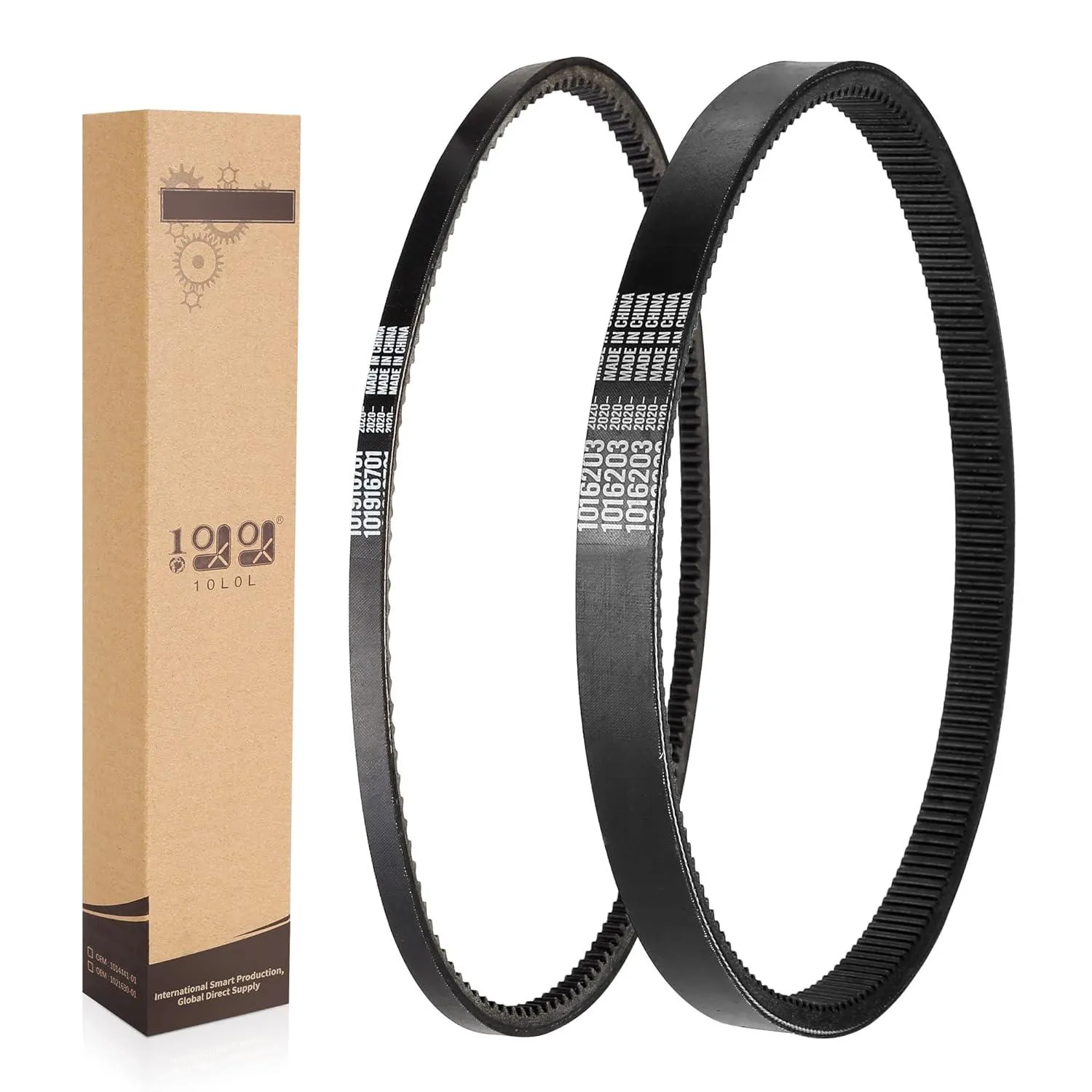 Golf Cart Clutch Drive Belt for Club Car DS 1997-up & Precedent 2004-up Gas - 10L0L
