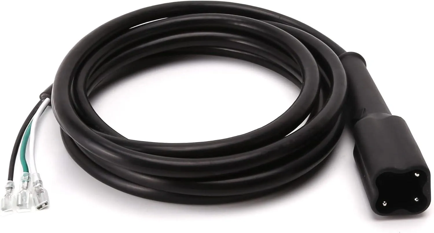 Golf Cart DC Charger Power Outlet for Yamaha G29 Drive with 10ft Power Cord - 10L0L