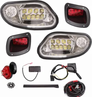 Golf Cart Headlight Taillight Kit for EZGO TXT/T48 2014-Up - 10L0L