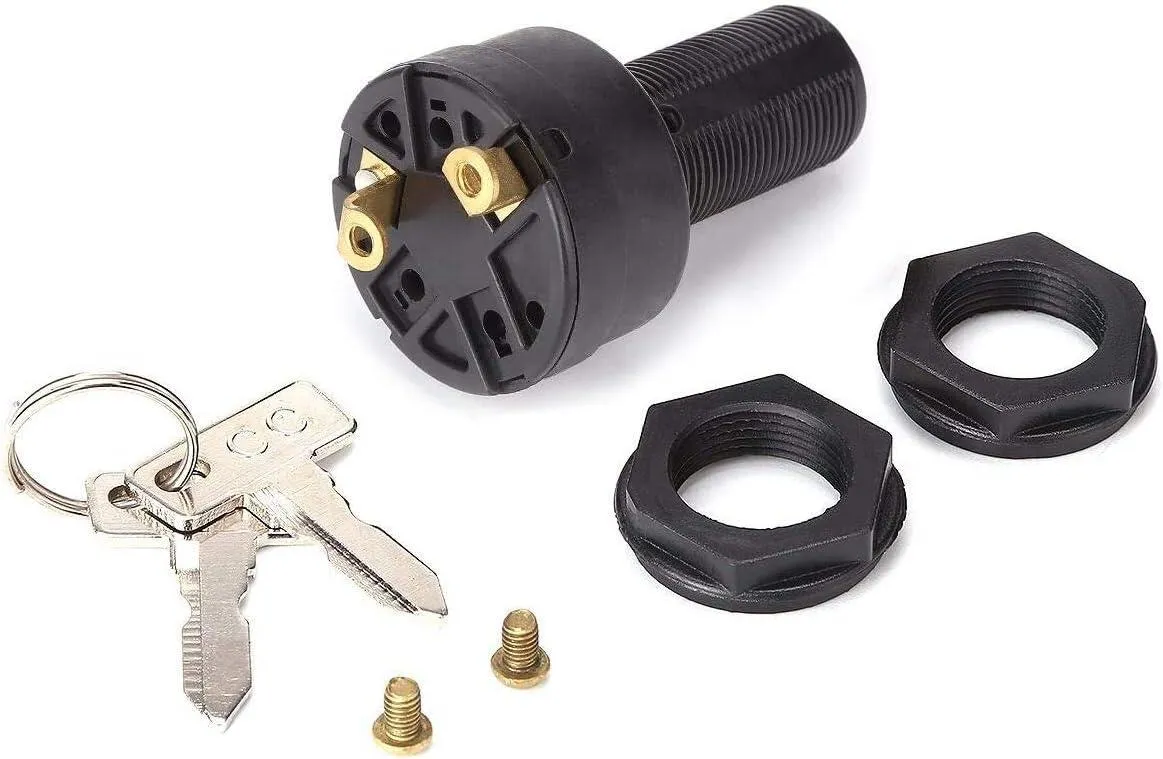 Golf Cart Ignition Key Switch for Club Car DS 1996-Up 36V - 48V Electric - 10L0L