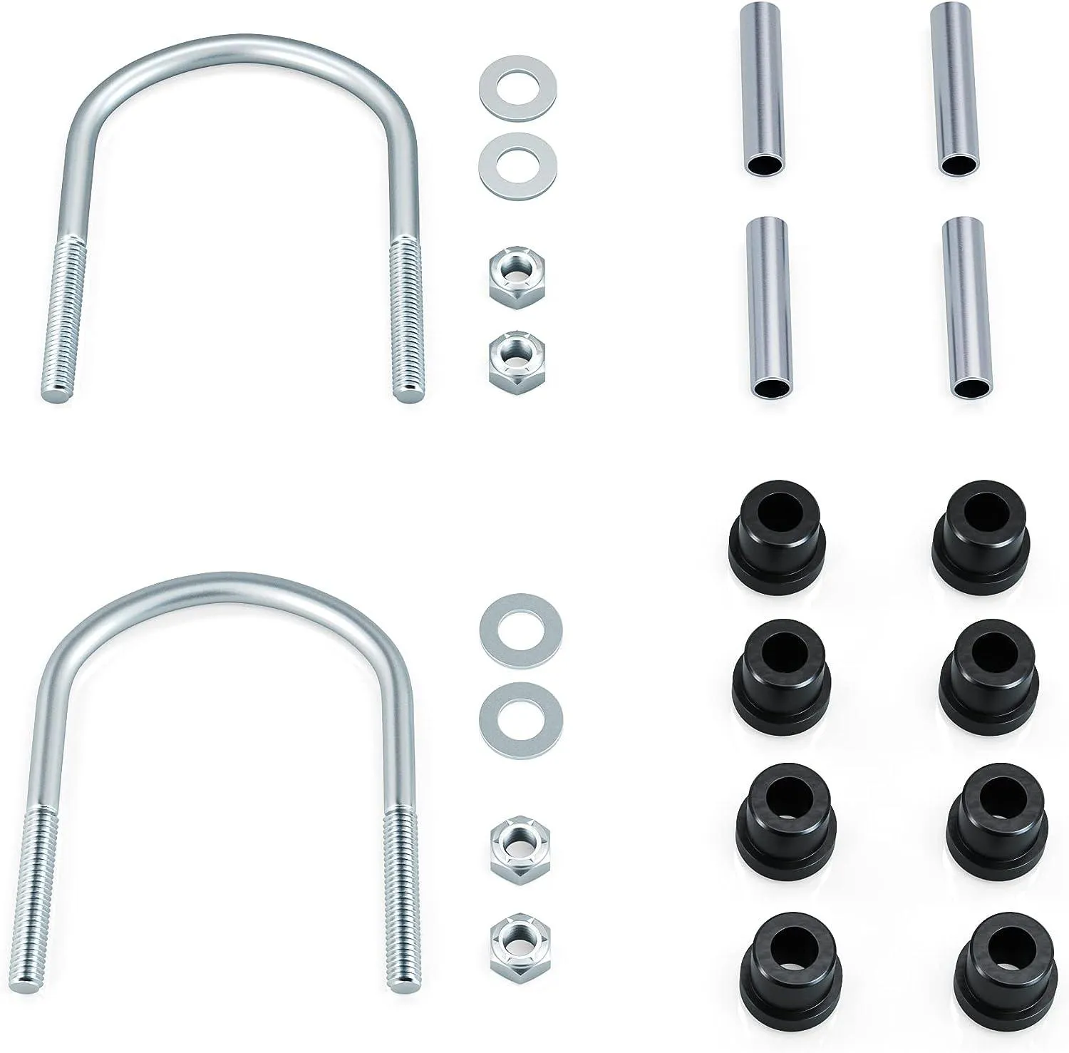 Golf Cart Rear Heavy Duty 4-Leaf Springs Kit For Club Car DS - 10L0L
