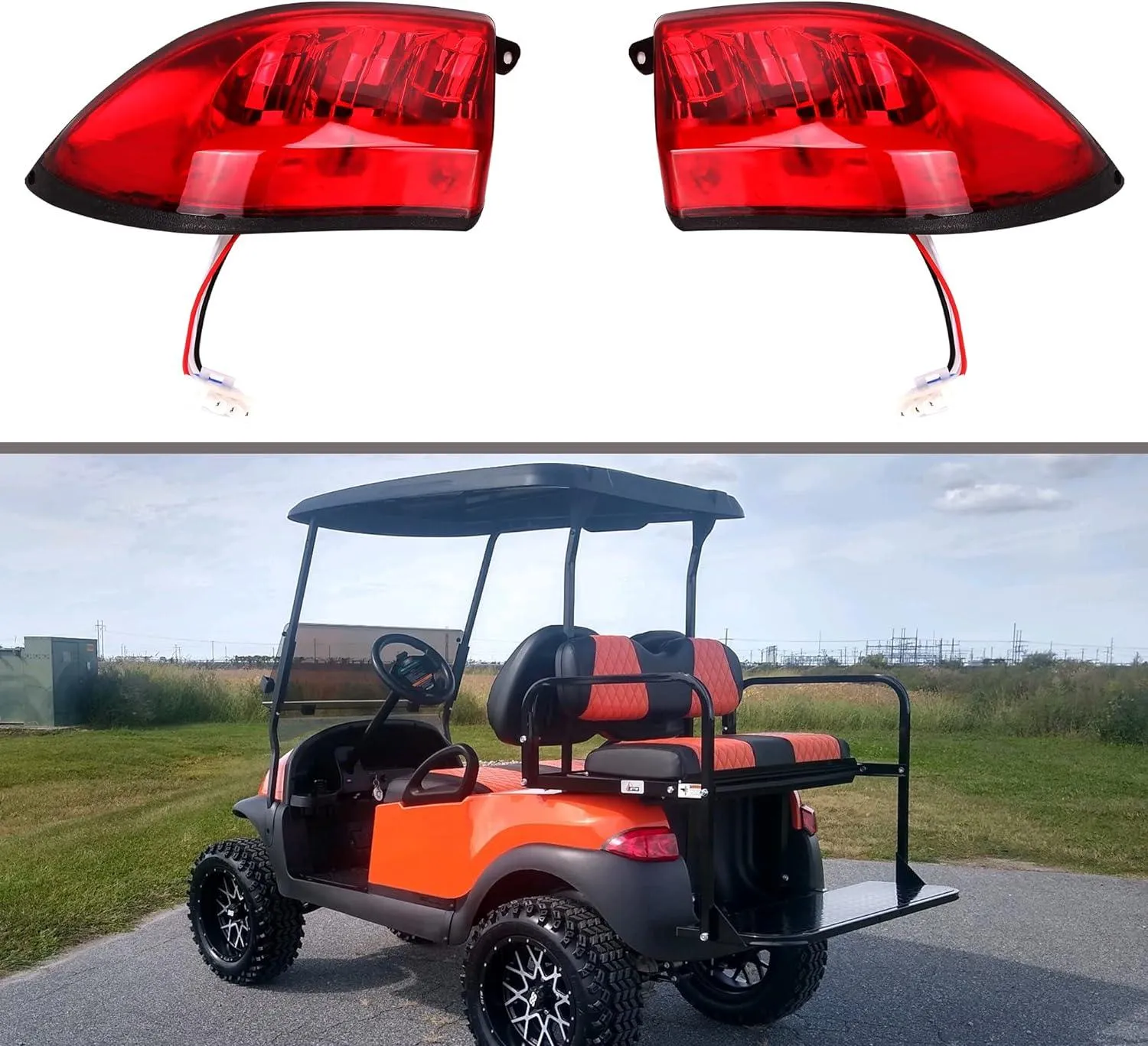 Golf Cart Tail Lights for Club Car Precedent & Tempo - 10L0L