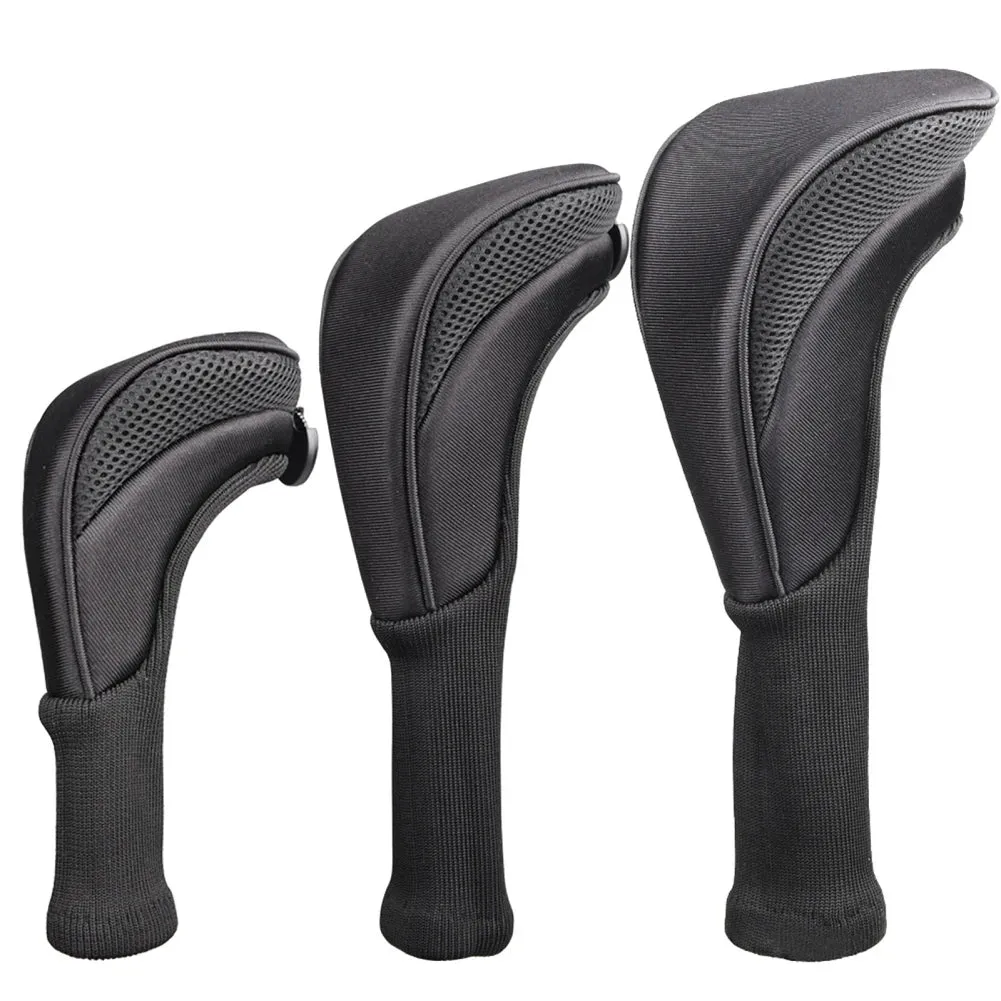 Golf Club Head Covers 3Pcs Set
