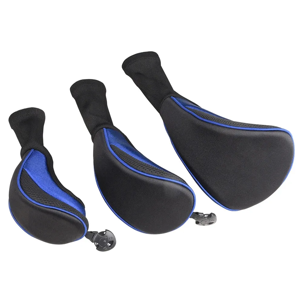 Golf Club Head Covers 3Pcs Set
