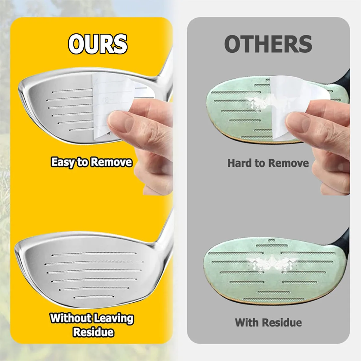 Golf Impact Tape Woods, Irons, Putter 3 in 1, Driver Chipping Putting Training Aids