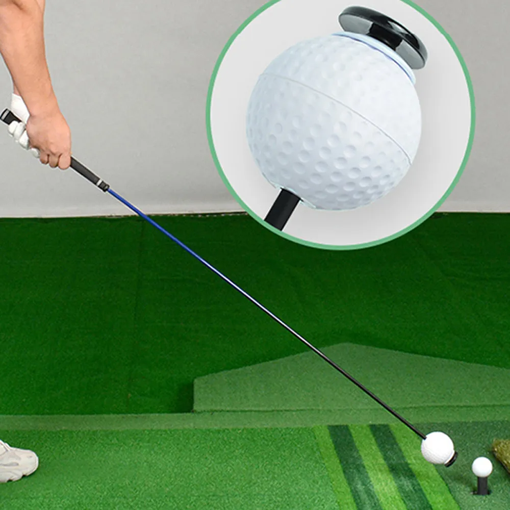 Golf Improve Swing Speed and Tempo Trainer Wand with Magnetic Ball