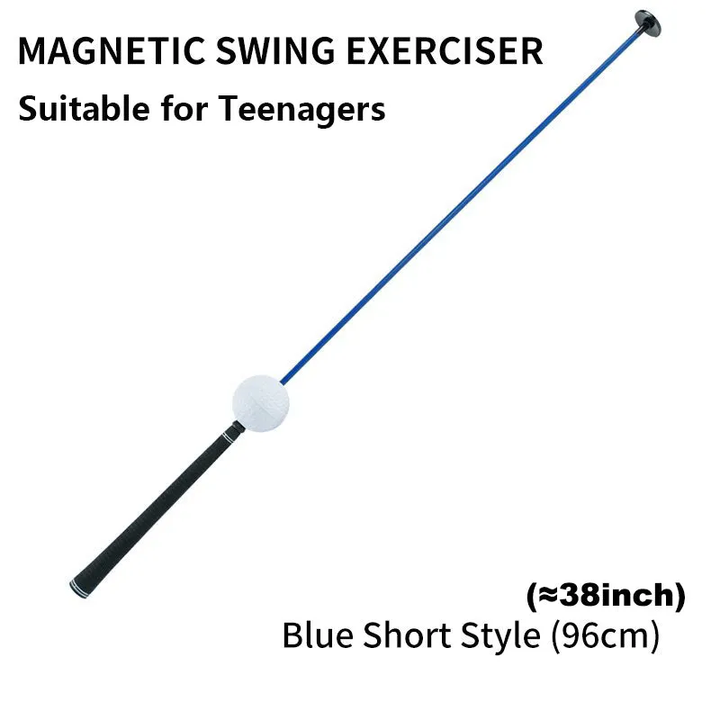 Golf Improve Swing Speed and Tempo Trainer Wand with Magnetic Ball
