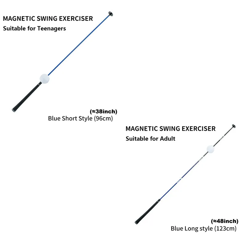 Golf Improve Swing Speed and Tempo Trainer Wand with Magnetic Ball