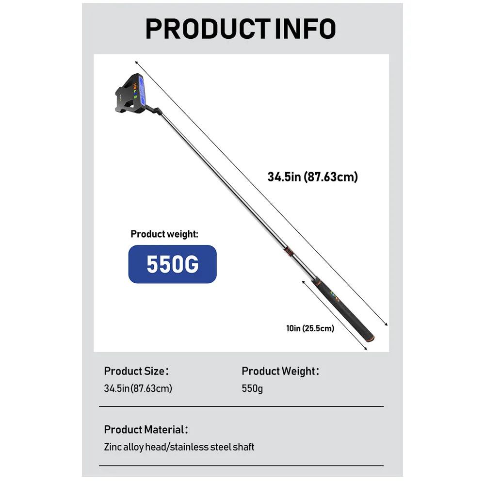 Golf Putter Golf Club Standing Putter with Low Center of Gravity