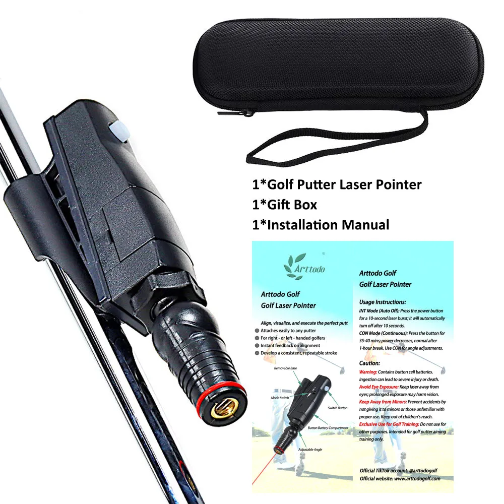 Golf Putter Laser Sight Pointer Training Aids