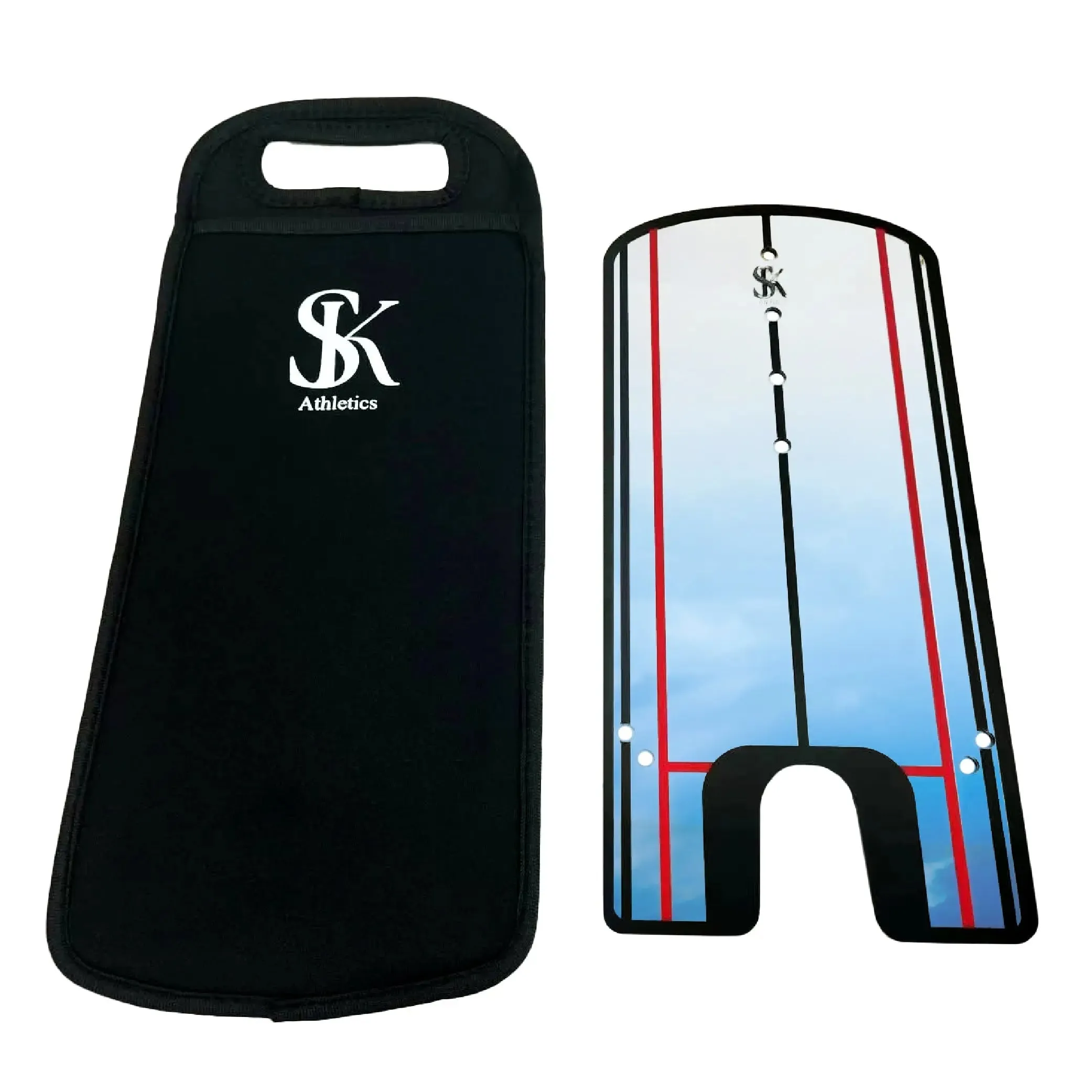 Golf Putting Alignment Mirror with Upgraded Case