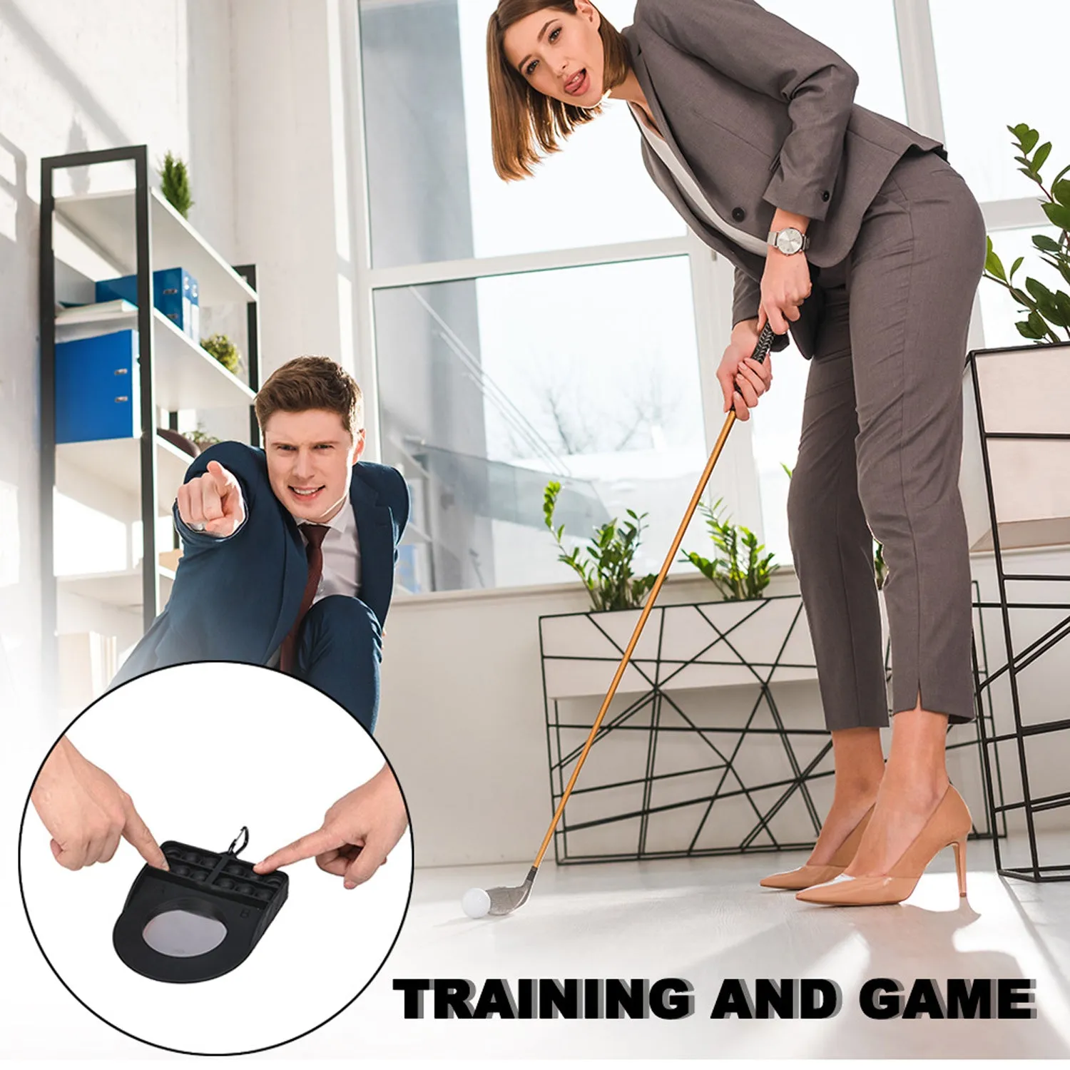 Golf Putting Hole Cup, Lightweight Training Golf Putting Aids