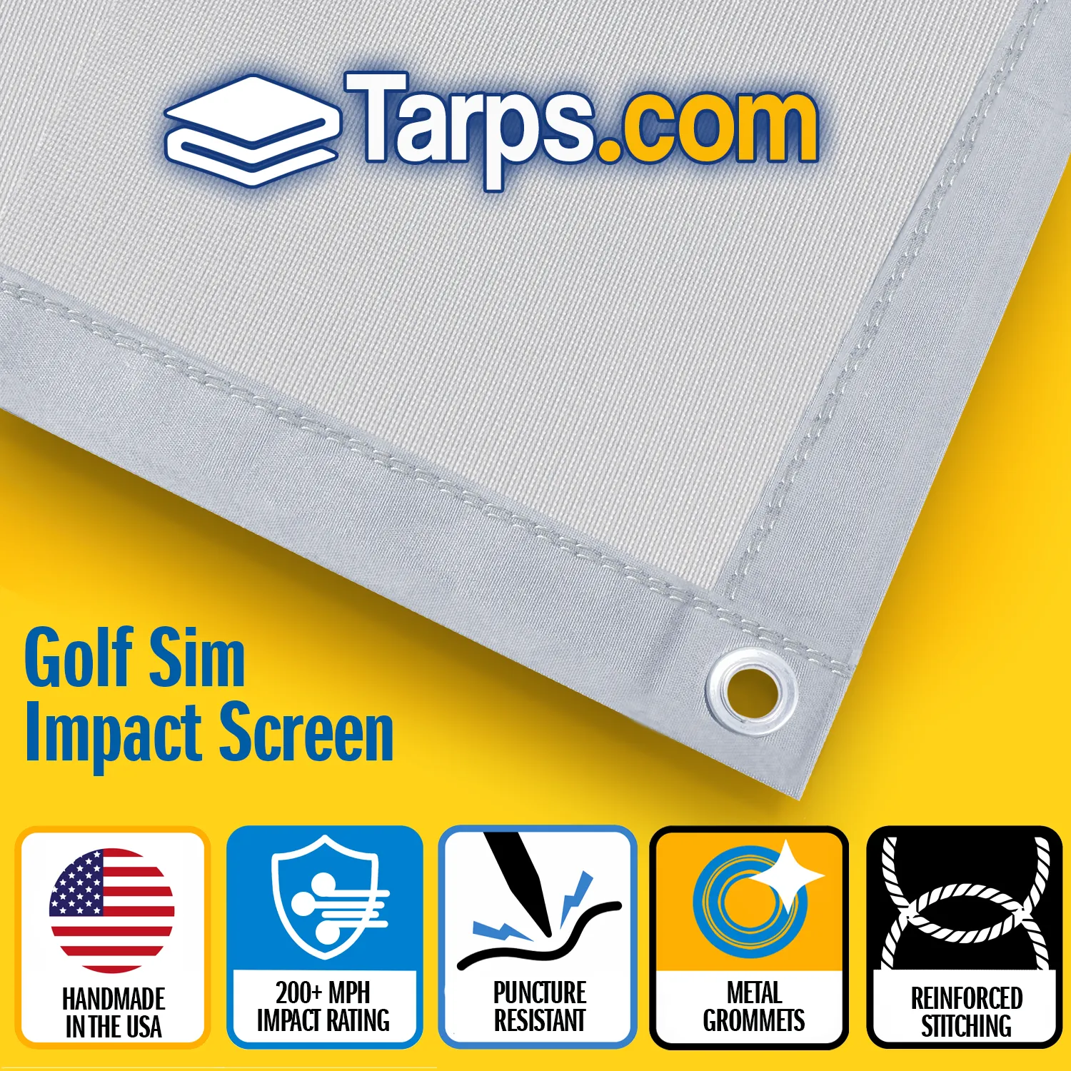 Golf Simulator Impact Screens - Factory Seconds