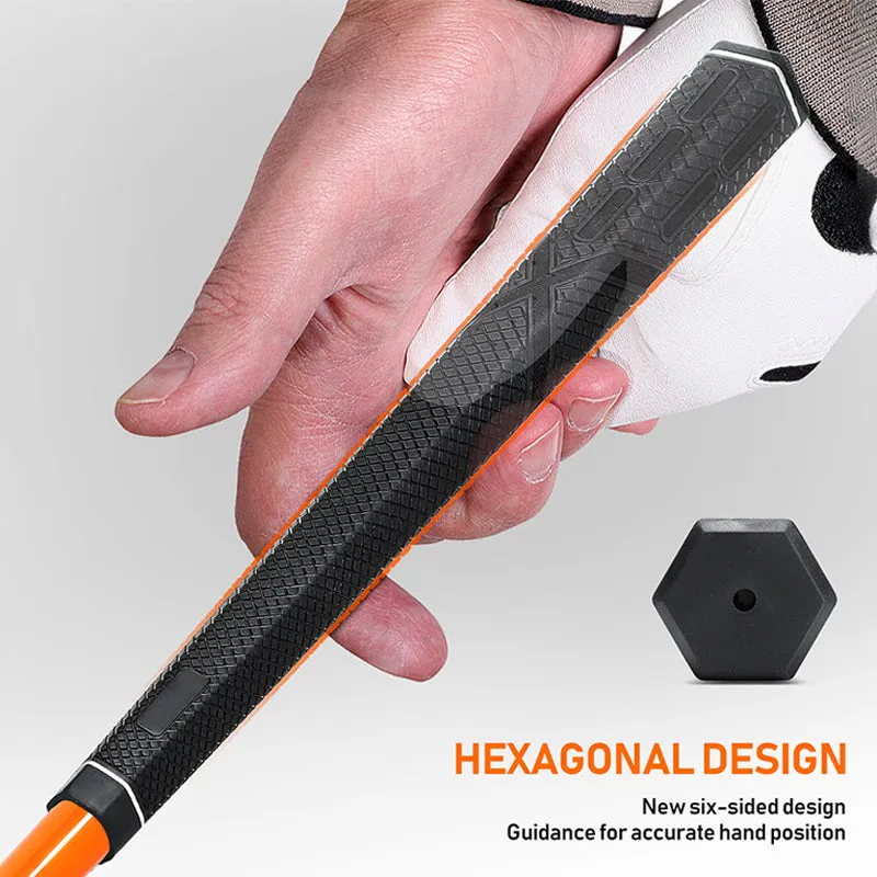 Golf Swing Trainer with Double Grips
