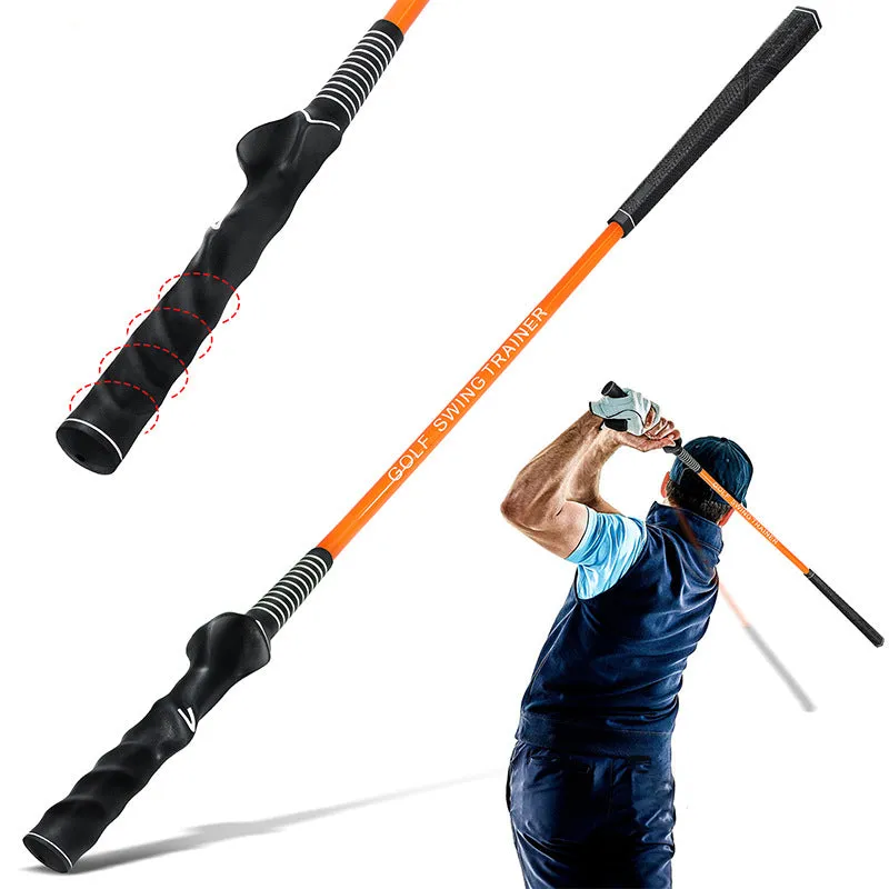 Golf Swing Trainer with Double Grips