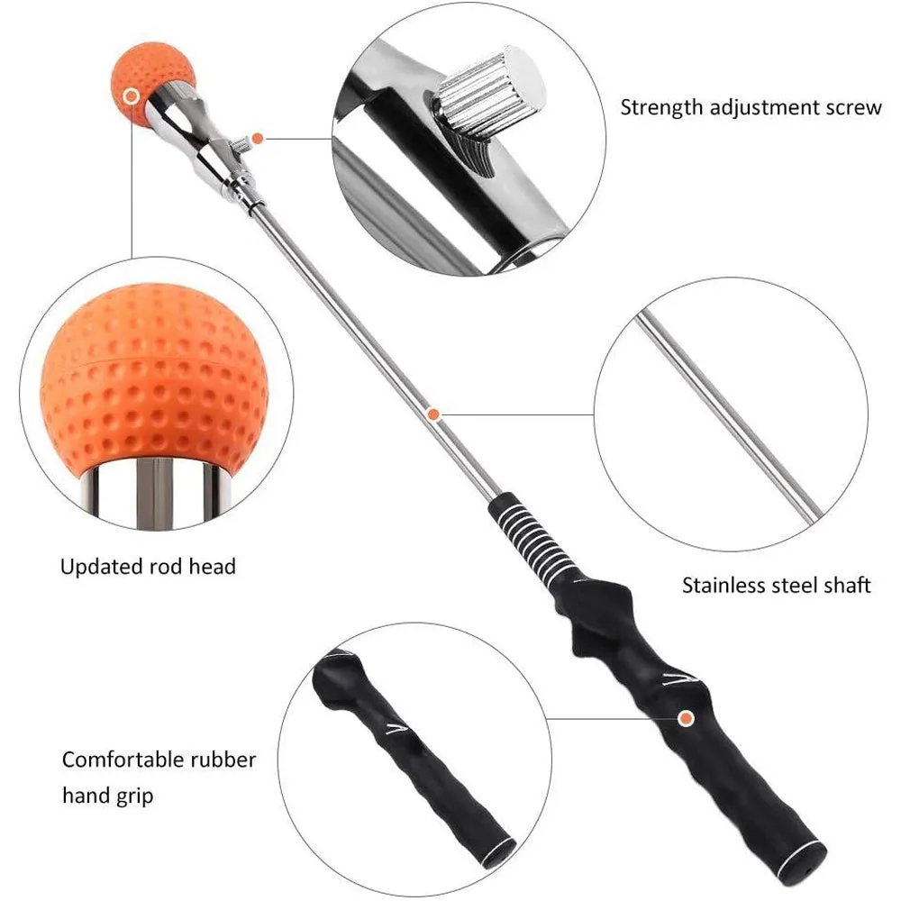 Golf Training Aid with Solid Ball