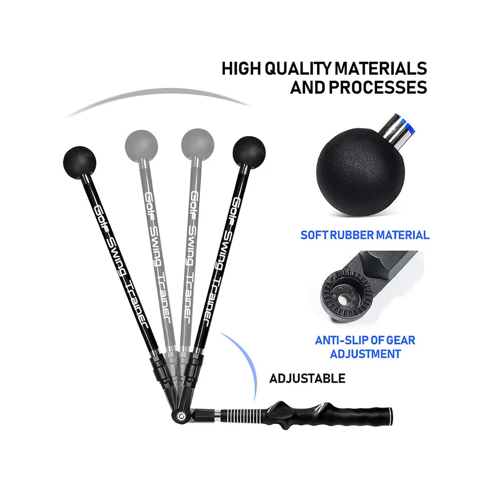 Golf Training Master Portable Adjustable Golf Grip Swing Plane Aids