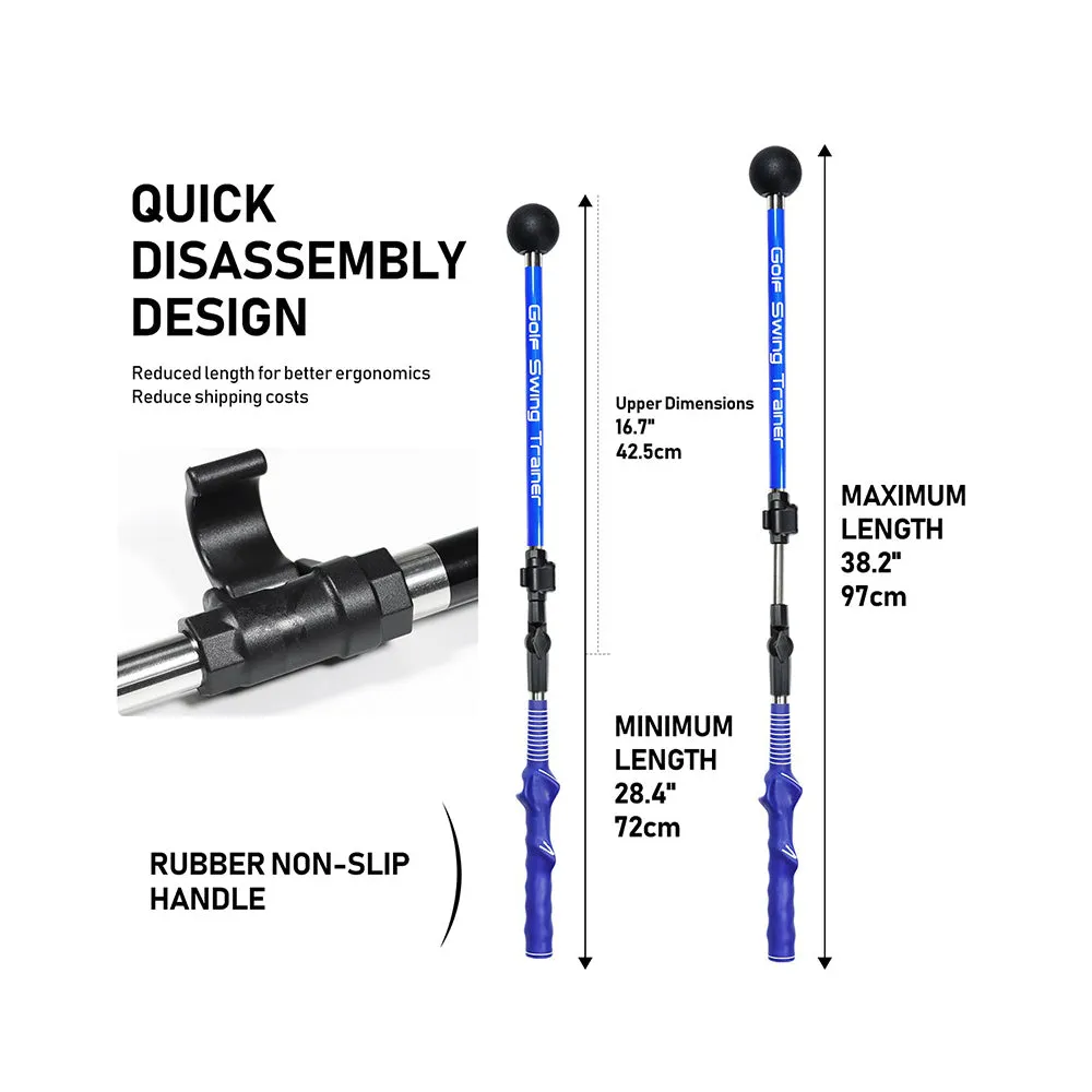 Golf Training Master Portable Adjustable Golf Grip Swing Plane Aids