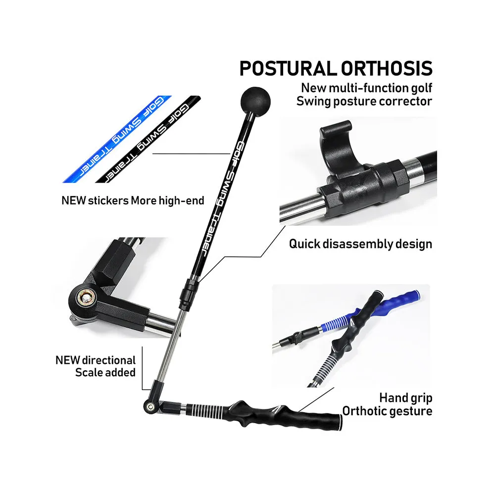 Golf Training Master Portable Adjustable Golf Grip Swing Plane Aids