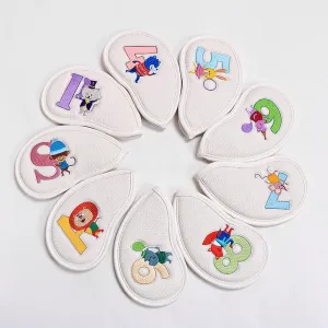 GolfBasic Cartoon Iron Face Covers (9pcs Set)