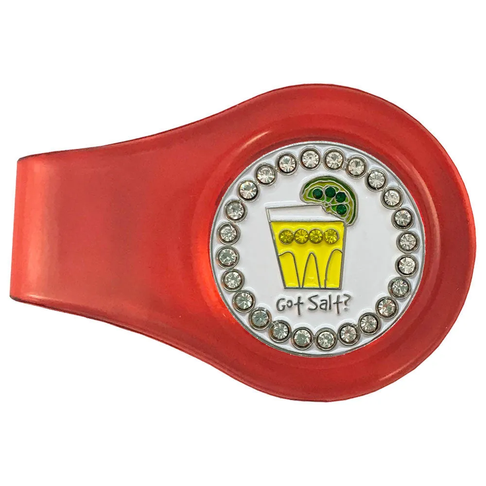 Got Salt Golf Ball Marker With Colored Clip