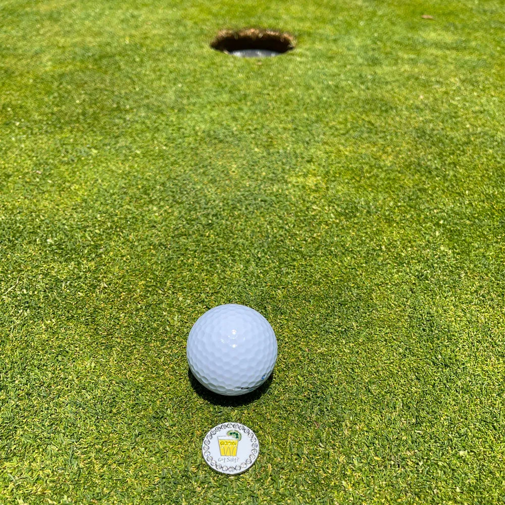 Got Salt Golf Ball Marker With Colored Clip