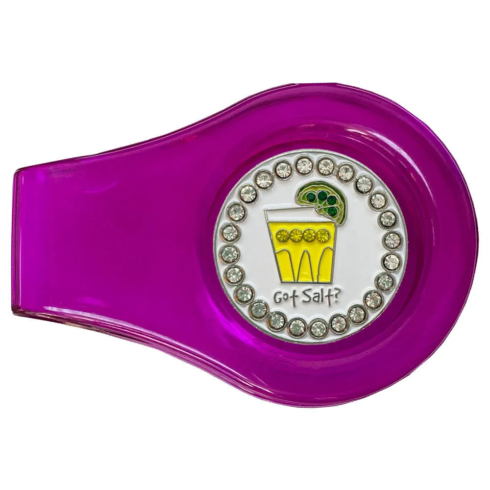 Got Salt Golf Ball Marker With Colored Clip