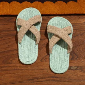 Hand Braided Cotton Stitched Home Slipper 07