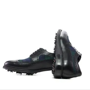 Handmade Golf Shoes The Black Watch