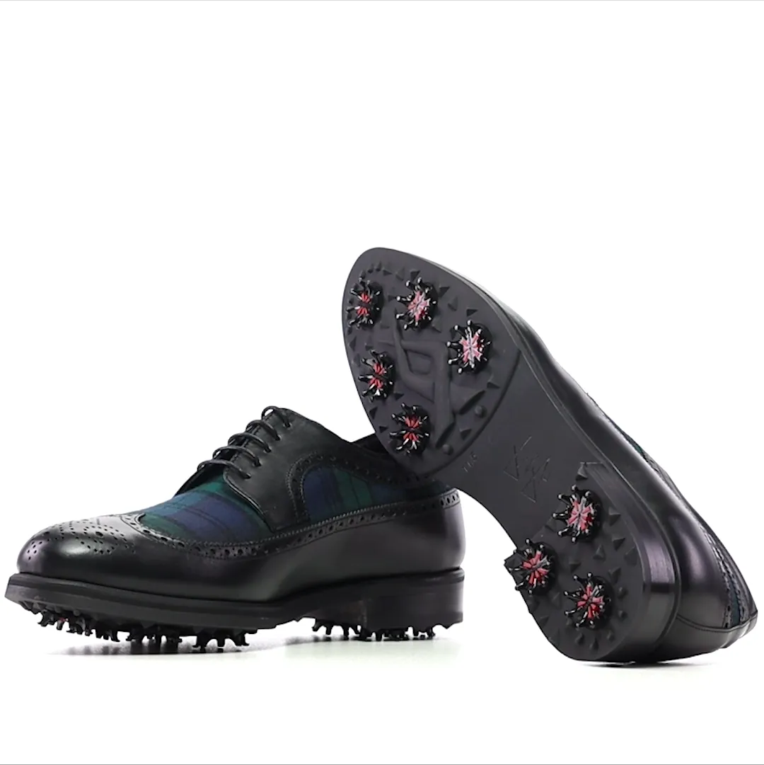 Handmade Golf Shoes The Black Watch