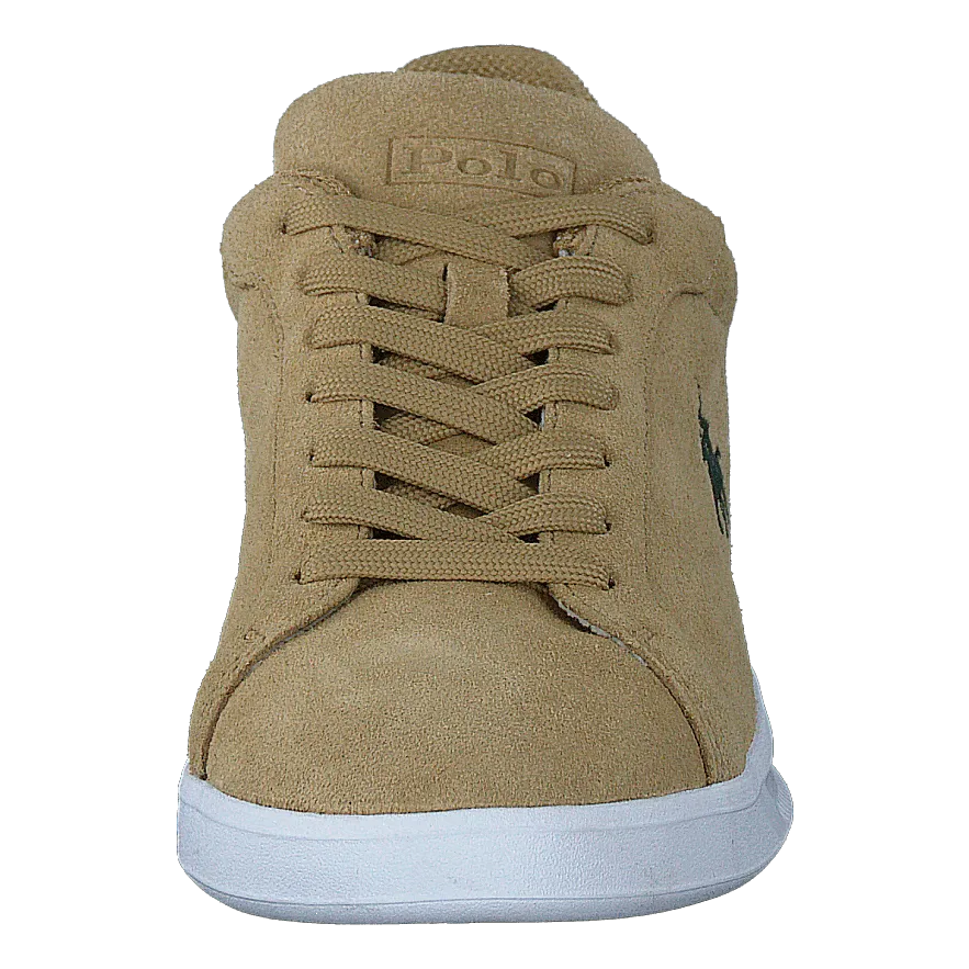 Heritage Court II Suede Sneaker Bone/College Green Pp