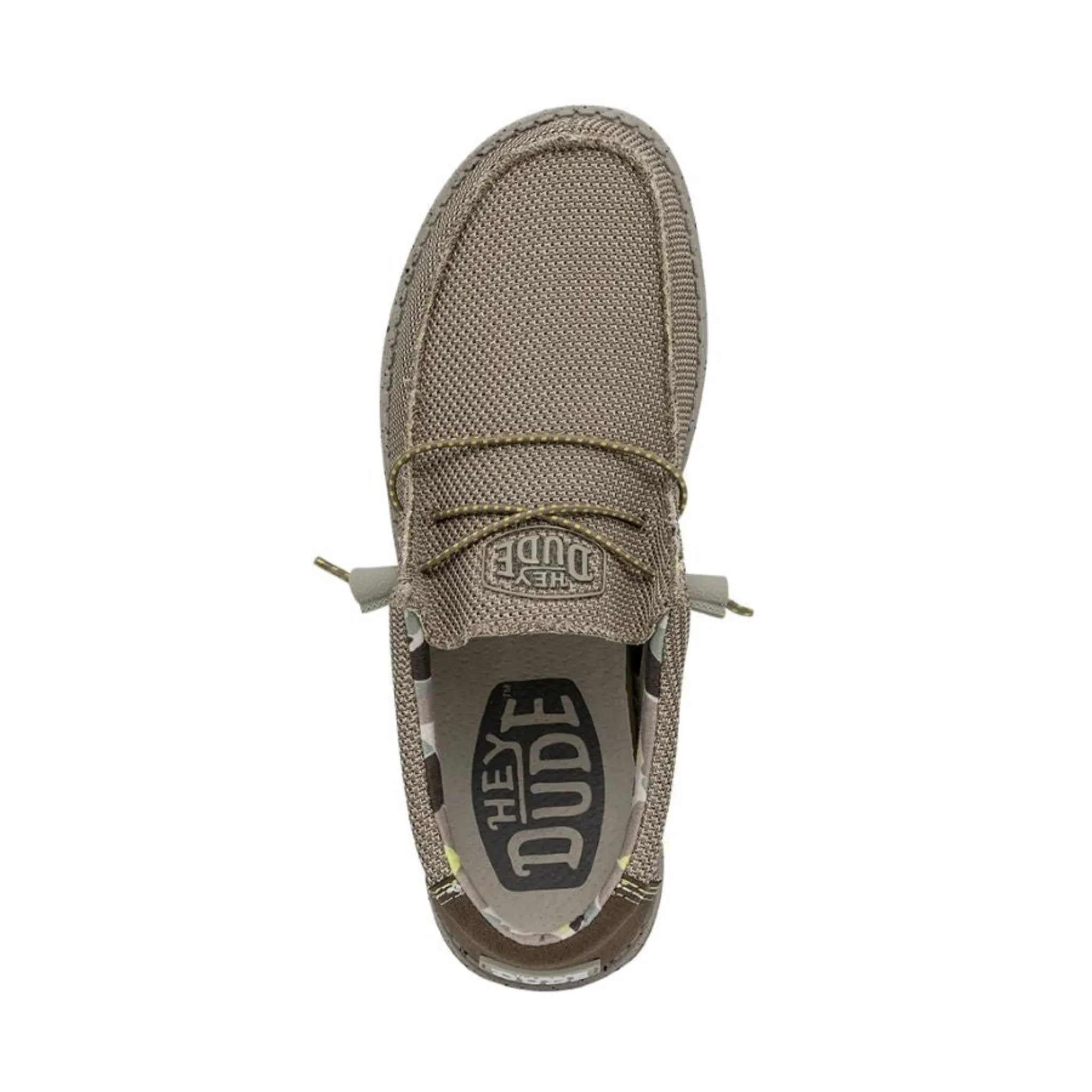 HEY DUDE MEN'S WALLY SOX TRIPLE NEEDLE CAMEL - 40020266