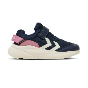 Hummel Black Iris and Pink Reach Water Resistant Trainers