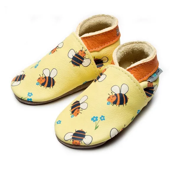 Inch Blue Shoes Bee Happy Lemon